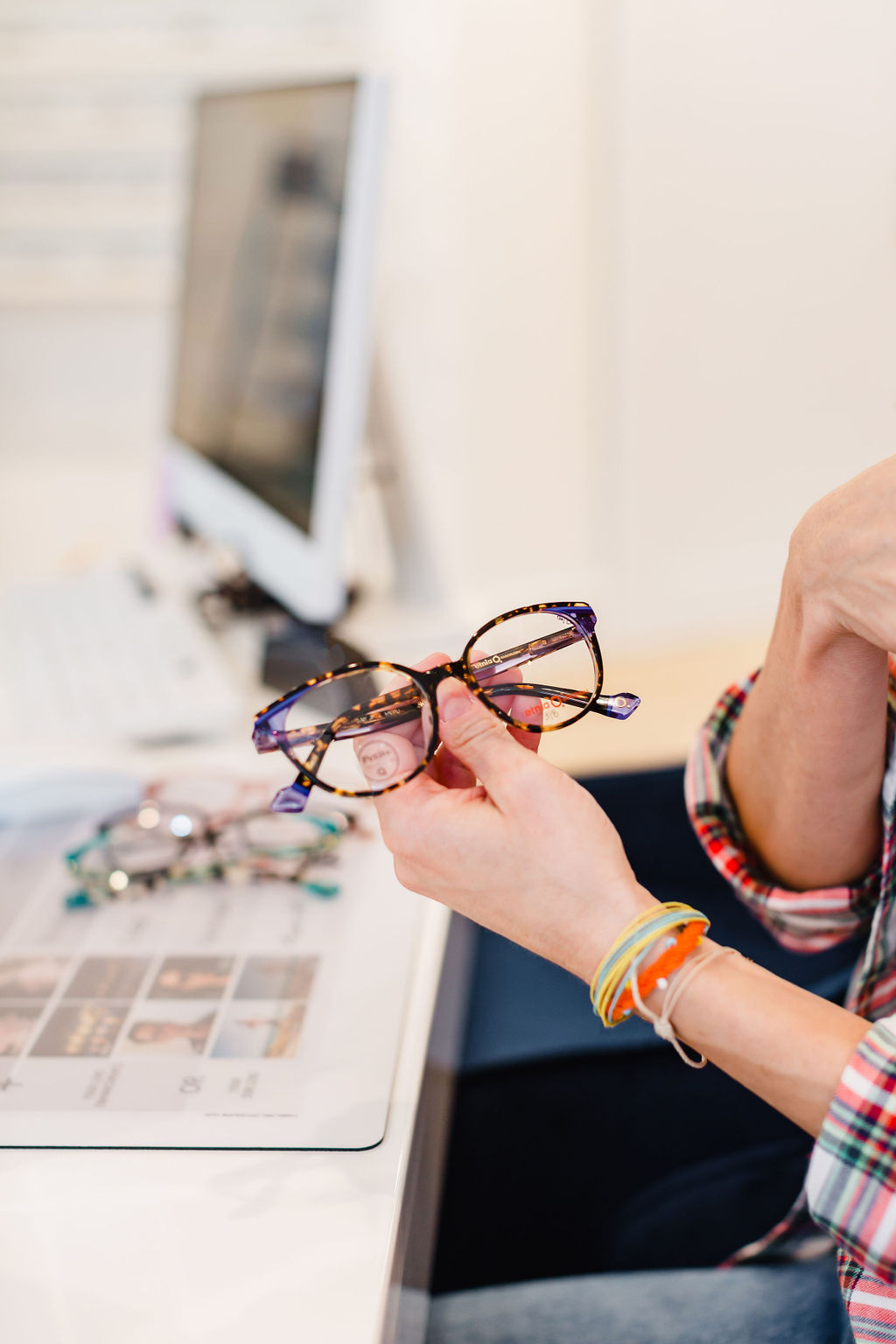 Small Business Branding Photography For Optometry Practice In Cary Nc