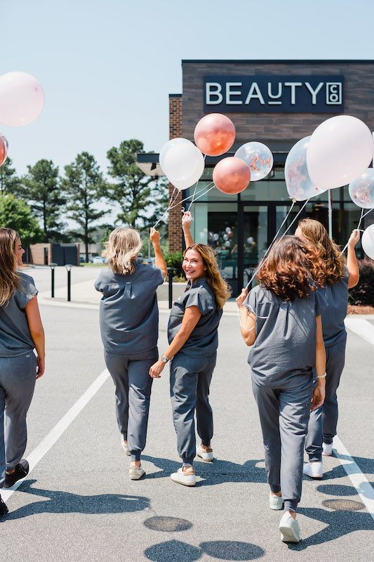 Small Business Milestone celebration photoshoot for Beauty Co. in North Carolina | Sara Coffin Photograpy